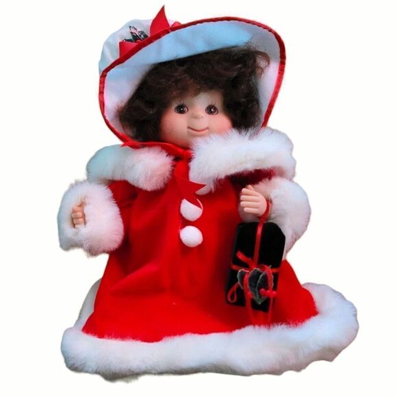 Vintage Santas Best Undercover Kids Animated Collectible Emily Christmas Holiday - Picture 3 of 11